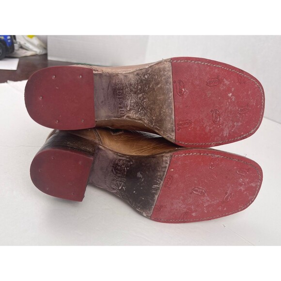 Bedstu Merryli Boots Women’s Size 7.5 Rustic Tan Leather - Picture 6 of 7